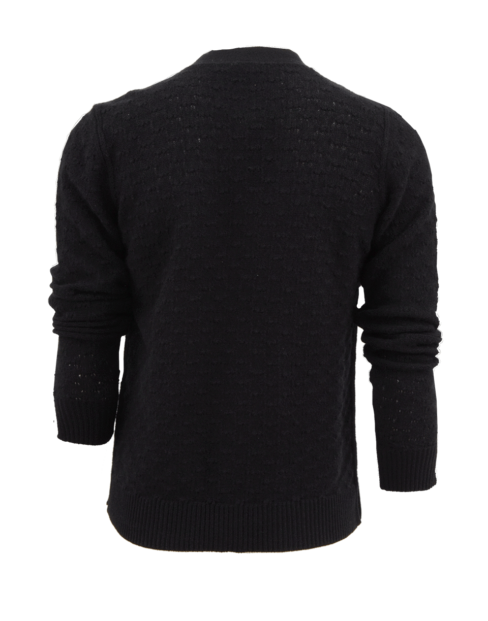 MARC JACOBS-Black V-Neck Cardigan-BLACK