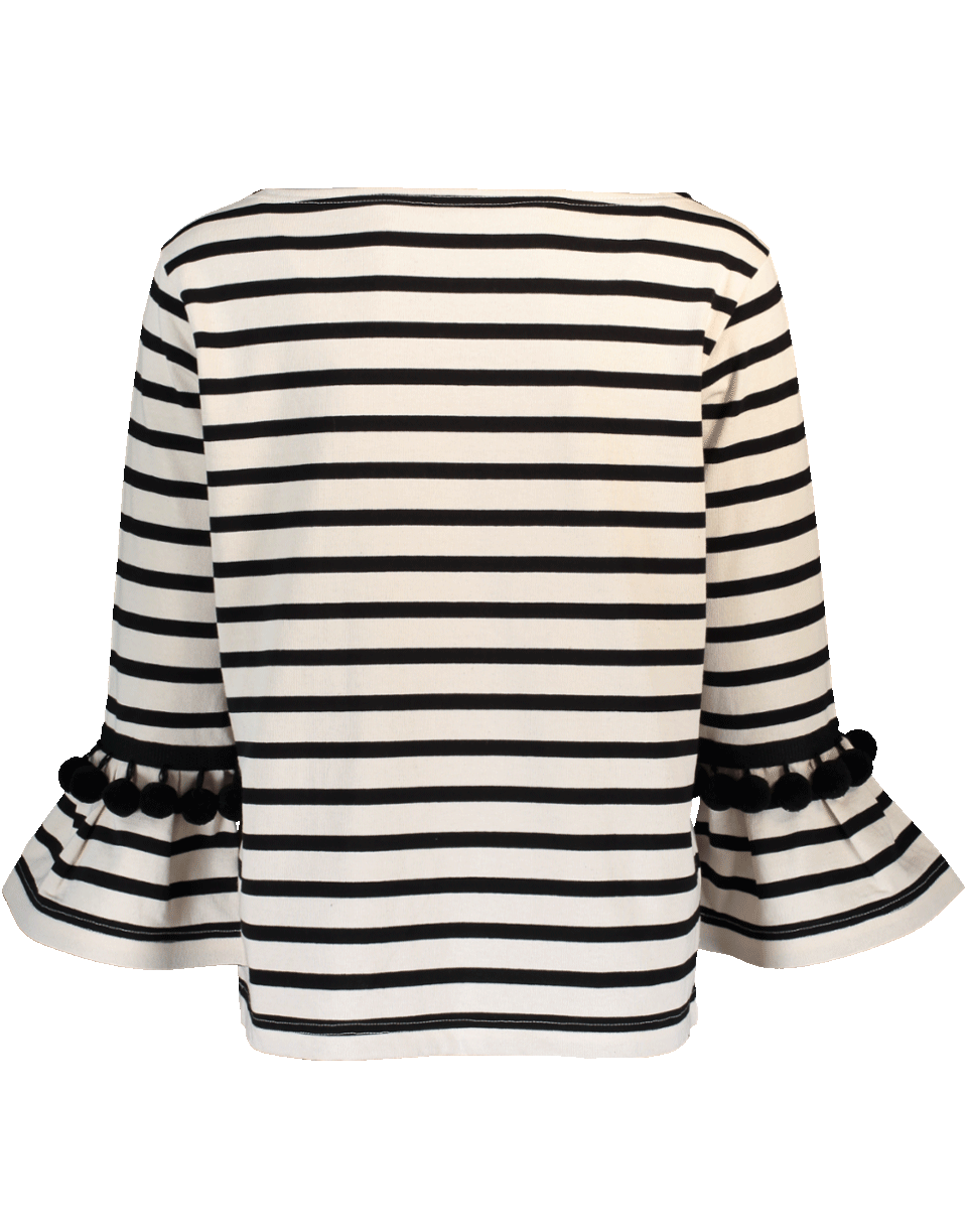MARC JACOBS-Striped Pom Pom Top-