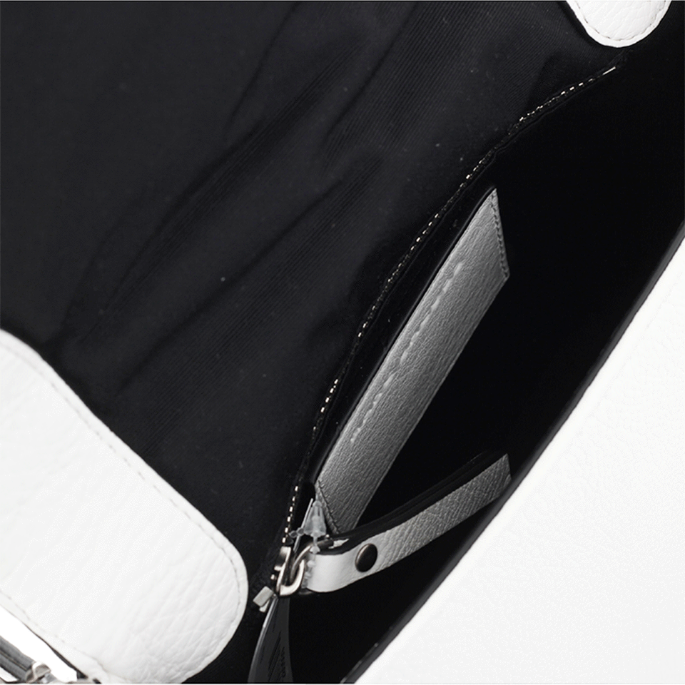 MARC JACOBS-P.Y.T. Small Saddle Bag-STARWHT