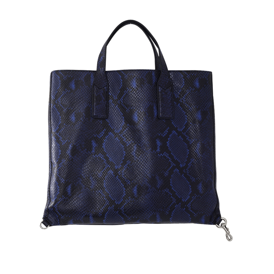 MARC JACOBS-Mini Embellished Wingman Shopping Bag-COBALT