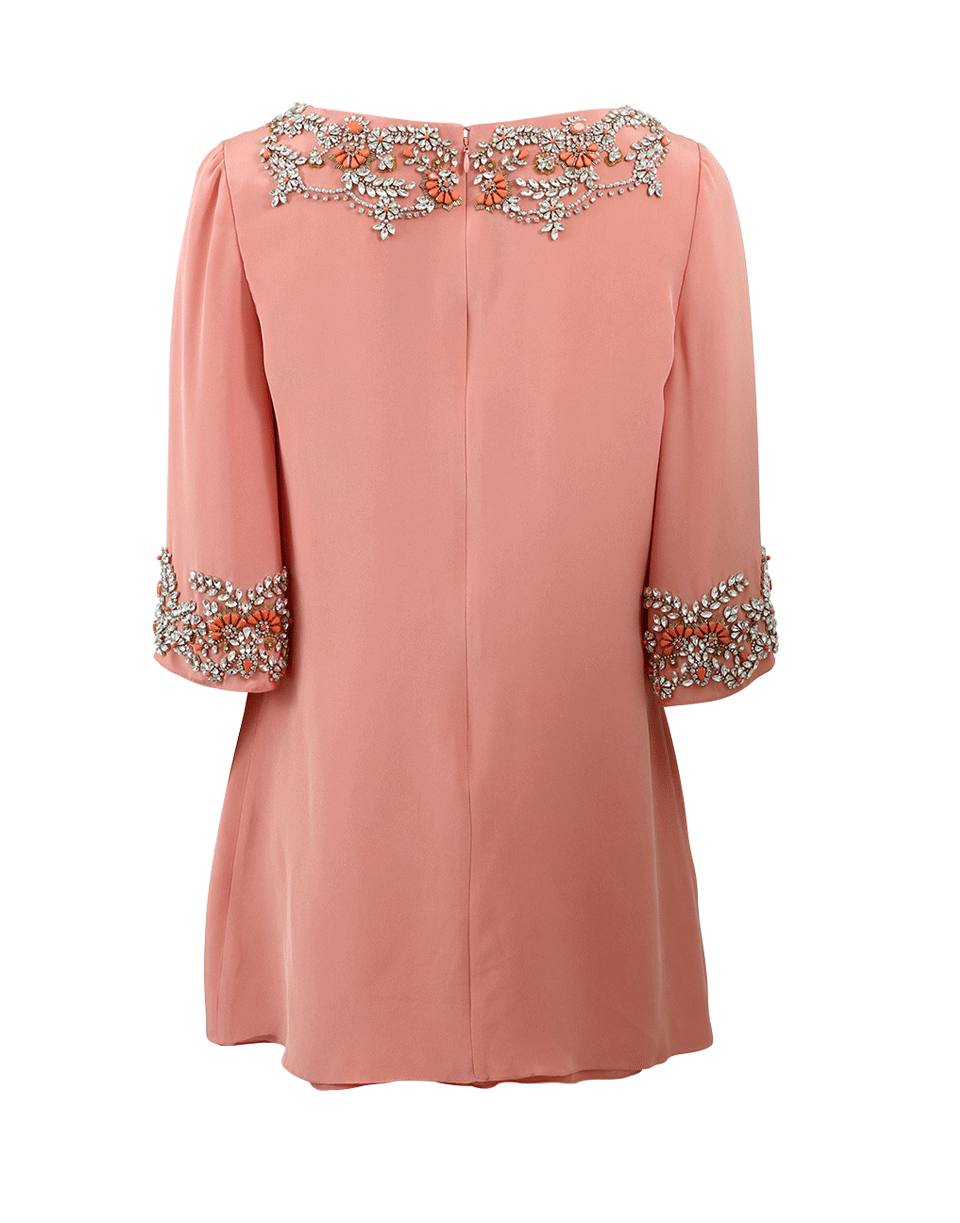 MARCHESA-Embroidered Tunic-