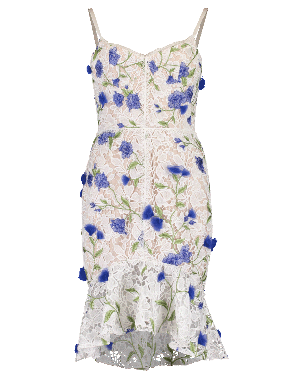 MARCHESA NOTTE-Corset Bodice Cocktail Dress-