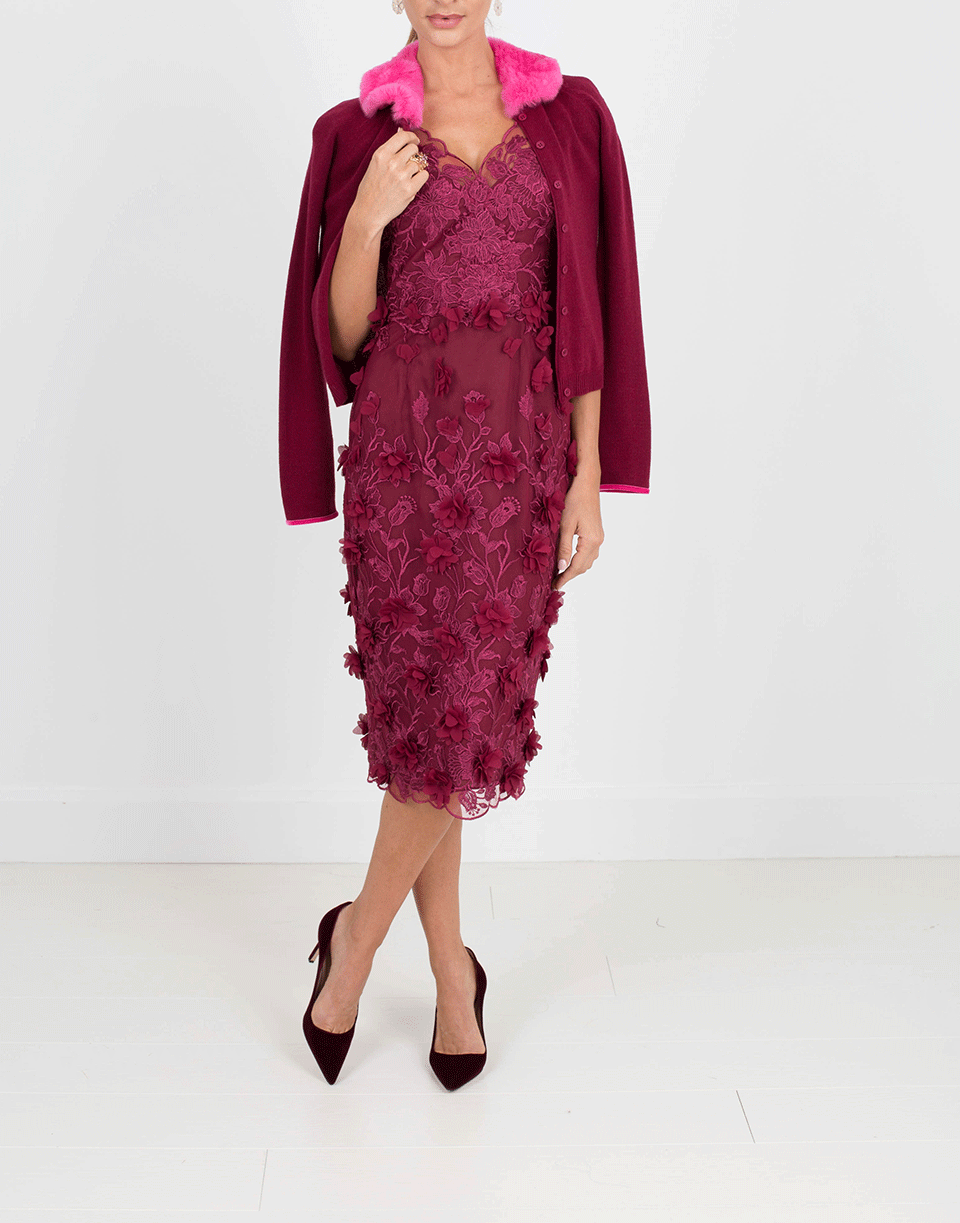 MARCHESA NOTTE-Coctail Dress-
