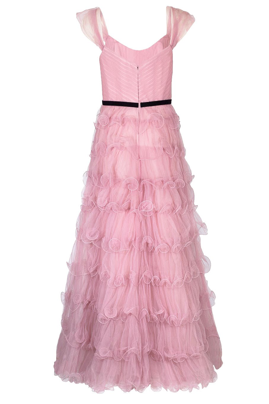 MARCHESA NOTTE-Off The Shoulder Gown-