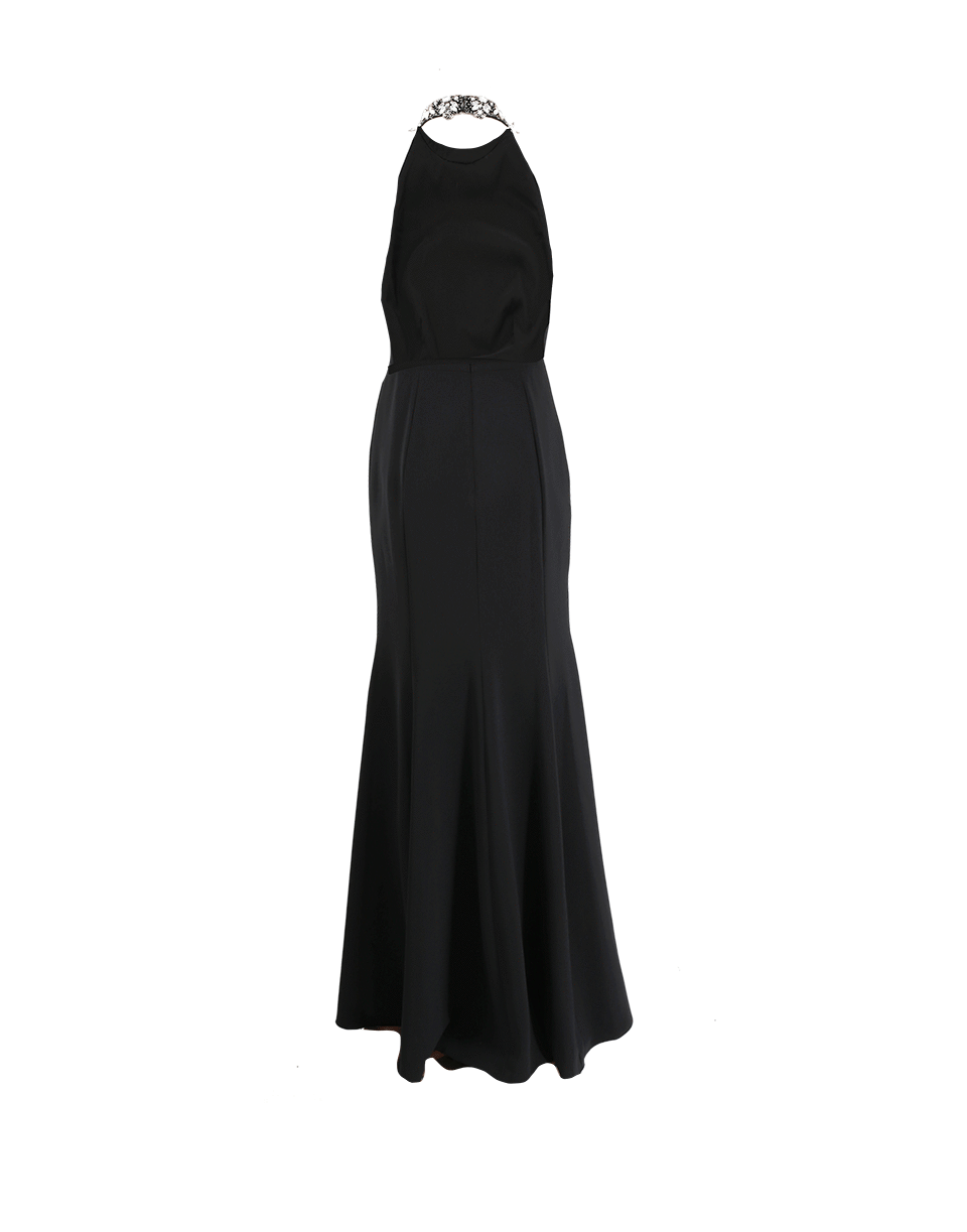 MARCHESA NOTTE-Halter Gown-