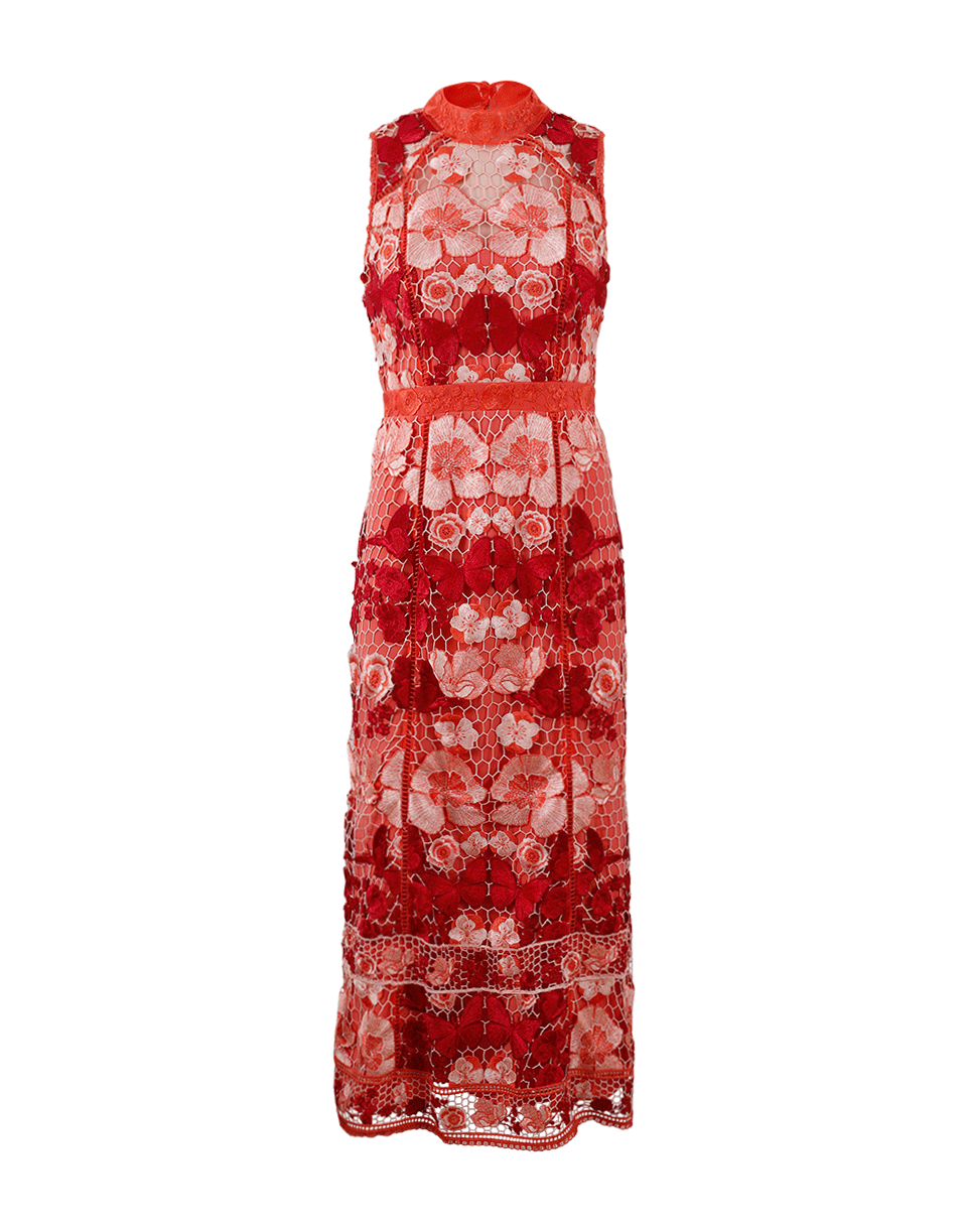 MARCHESA NOTTE-Floral Gown-