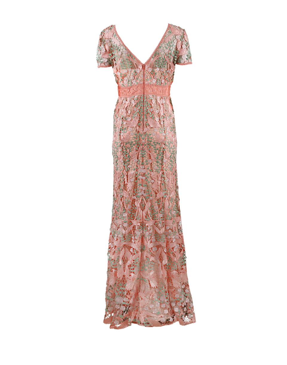 MARCHESA NOTTE-Lace Gown-
