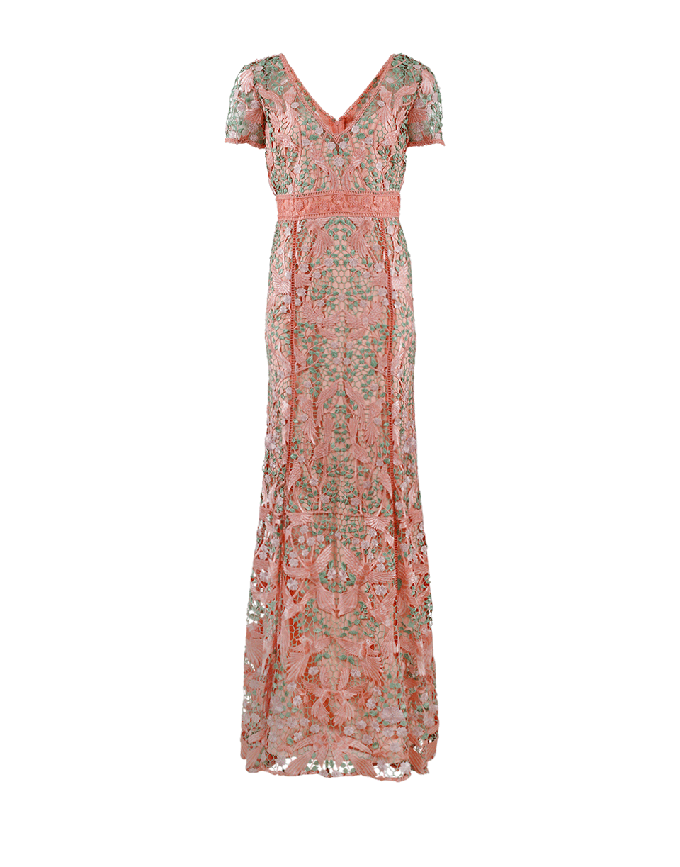 MARCHESA NOTTE-Lace Gown-