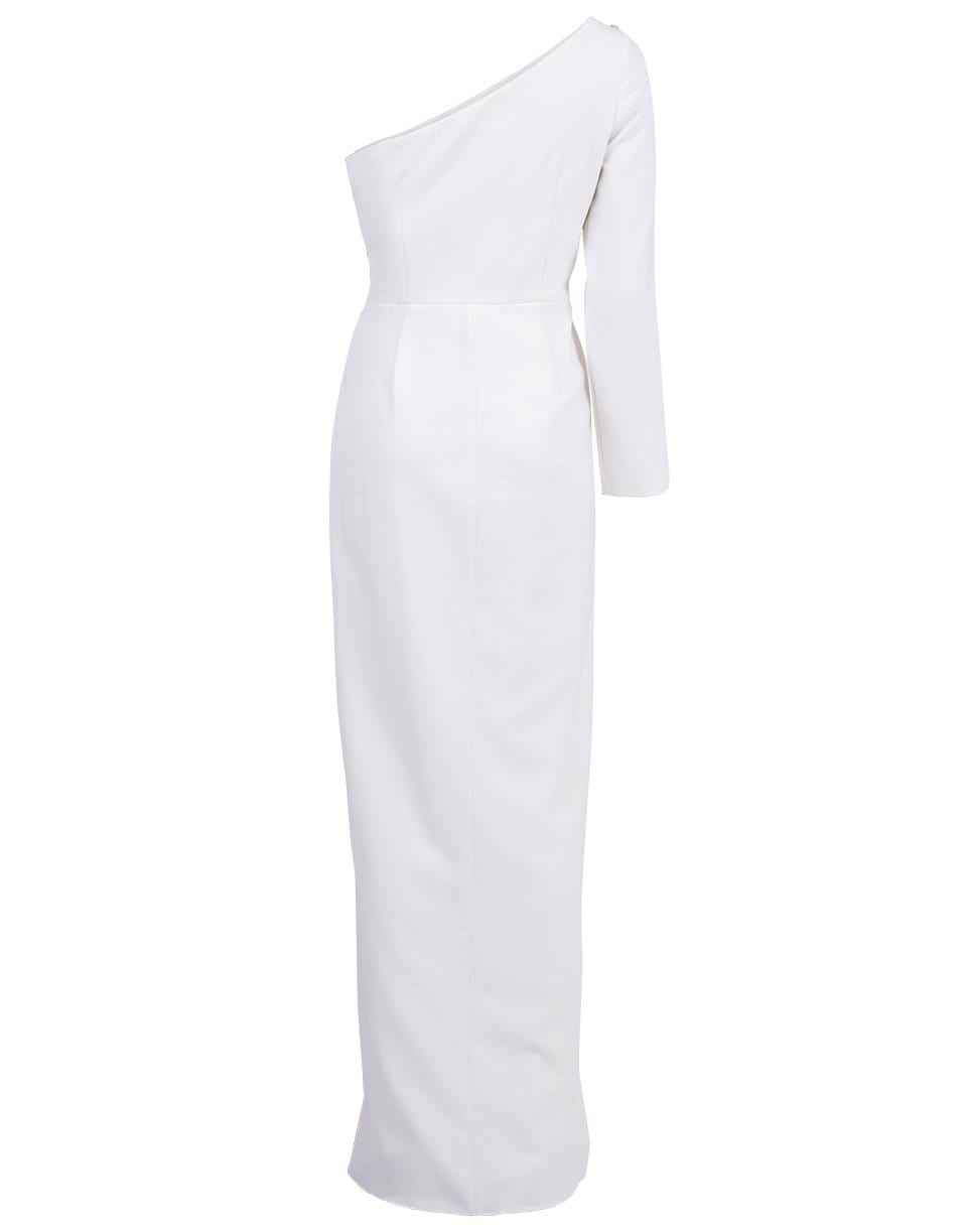 MARCHESA NOTTE-One Shoulder Gown-