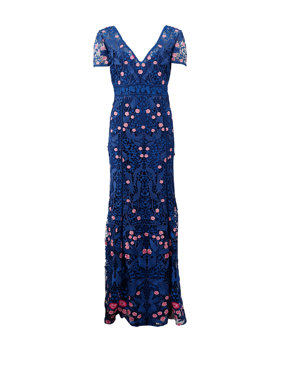 MARCHESA NOTTE-Lace Gown-
