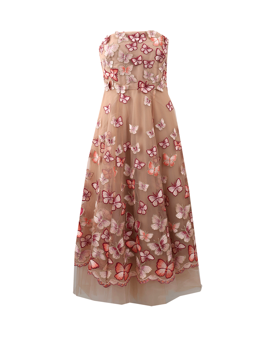 MARCHESA NOTTE-Butterfly Dress-