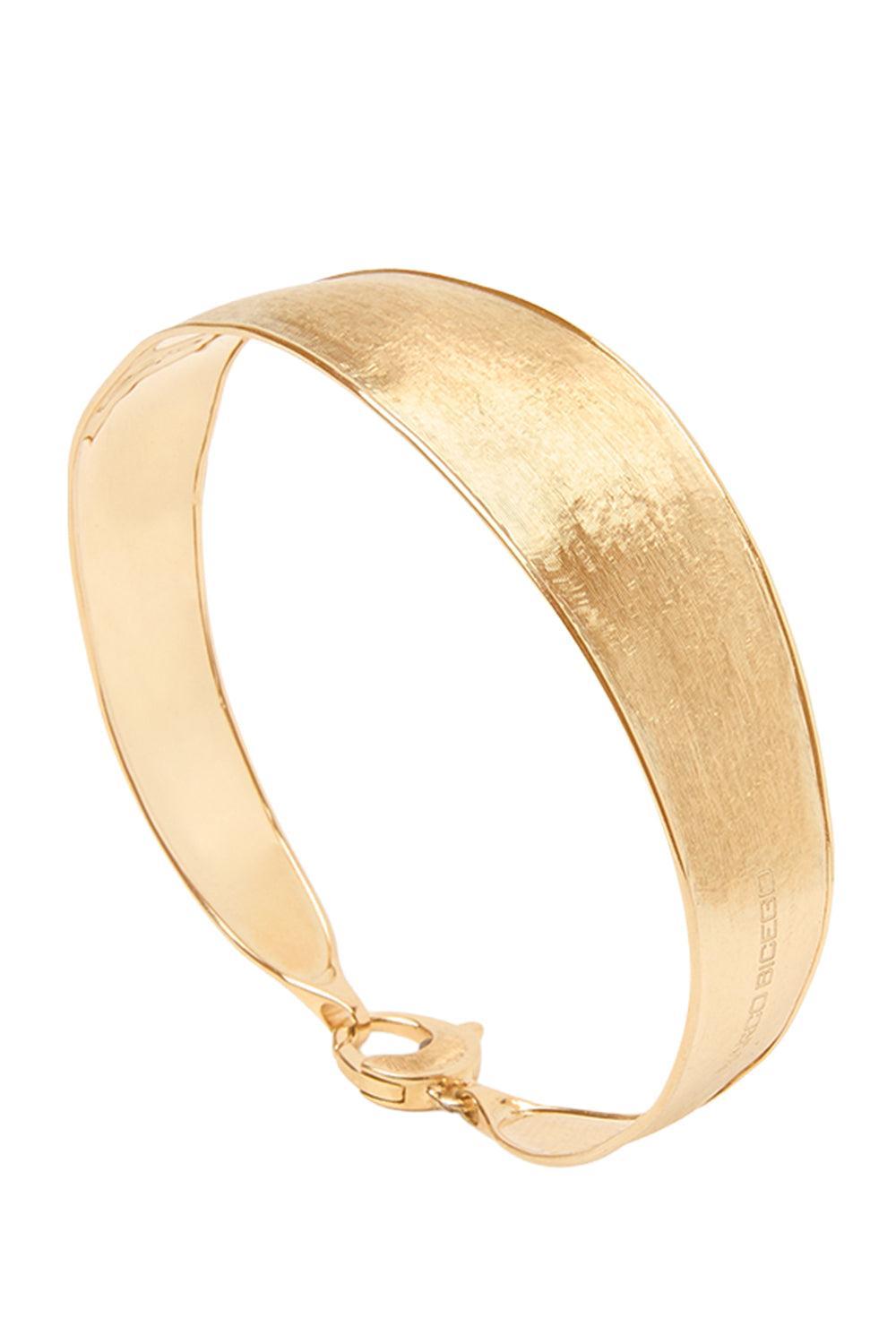 Lunaria Medium Bangle Bracelet-YELLOW GOLD-2.25-JEWELRYFINE JEWELBRACELET O-MARCO BICEGO