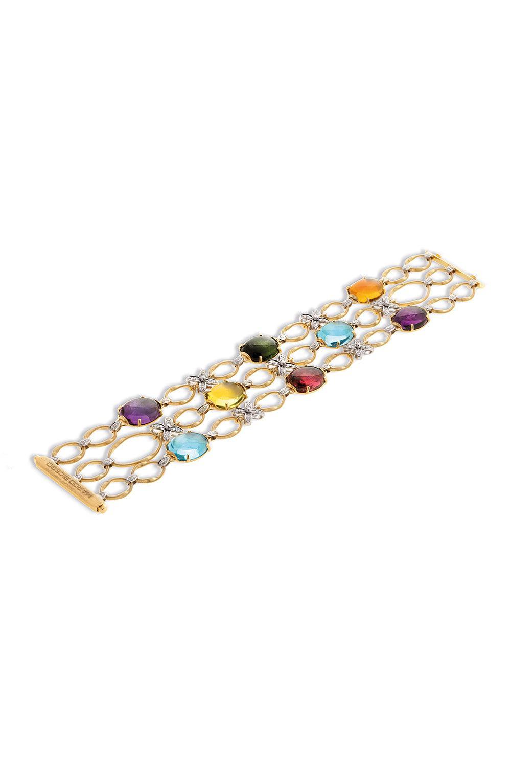 Marrakech Onde Gemstone Bracelet-YELLOW GOLD-7.25-JEWELRYFINE JEWELBRACELET O-MARCO BICEGO