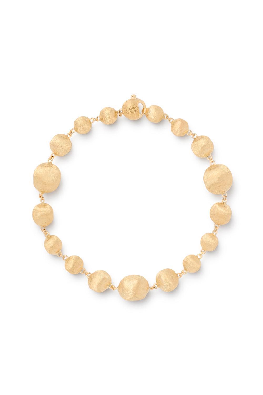 Africa Bracelet-YELLOW GOLD-7.5-JEWELRYFINE JEWELNECKLACE O-MARCO BICEGO