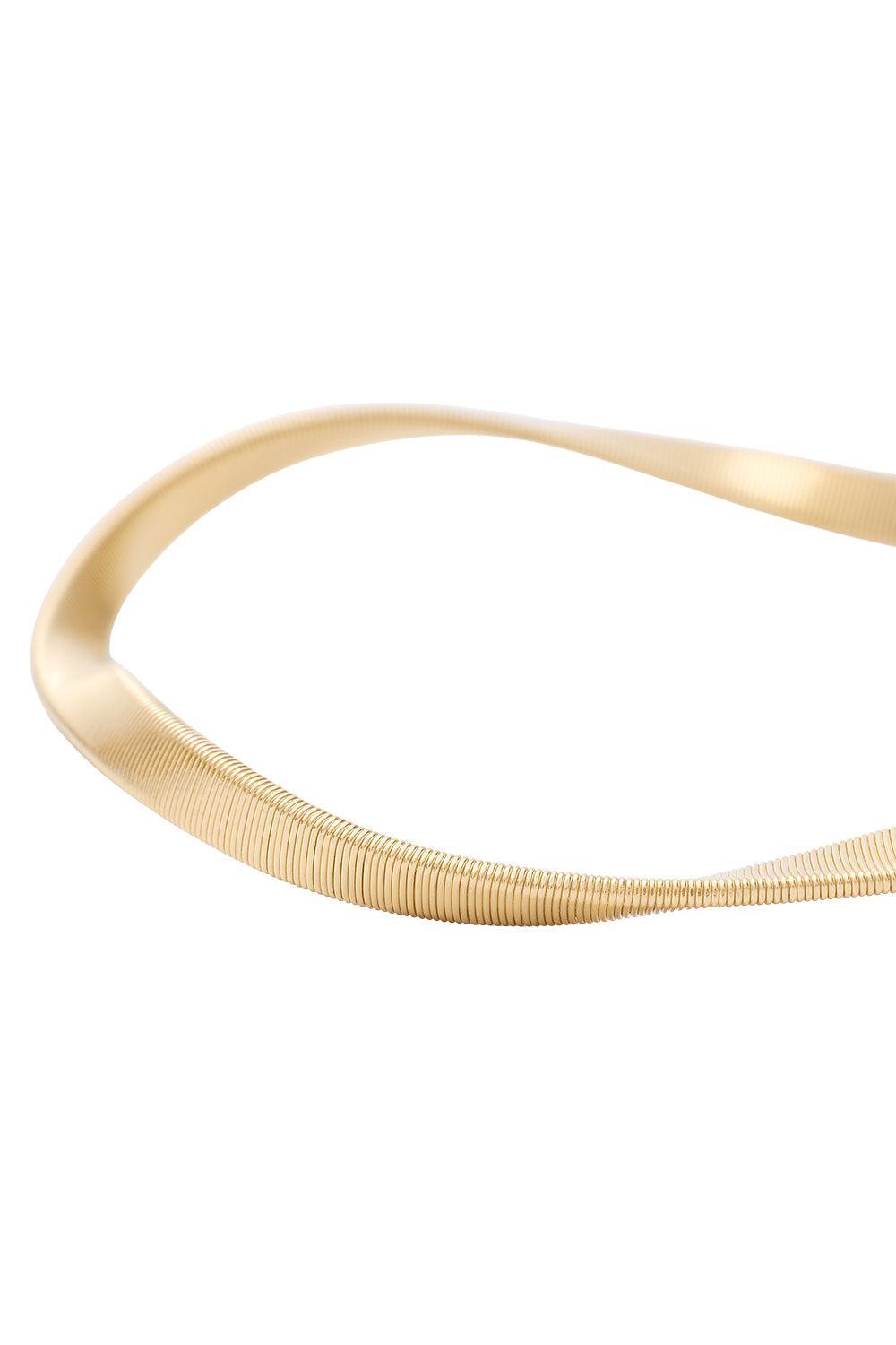 Marrakech Coil Twist Bangle Bracelet-YELLOW GOLD-JEWELRYFINE JEWELBRACELET O-MARCO BICEGO
