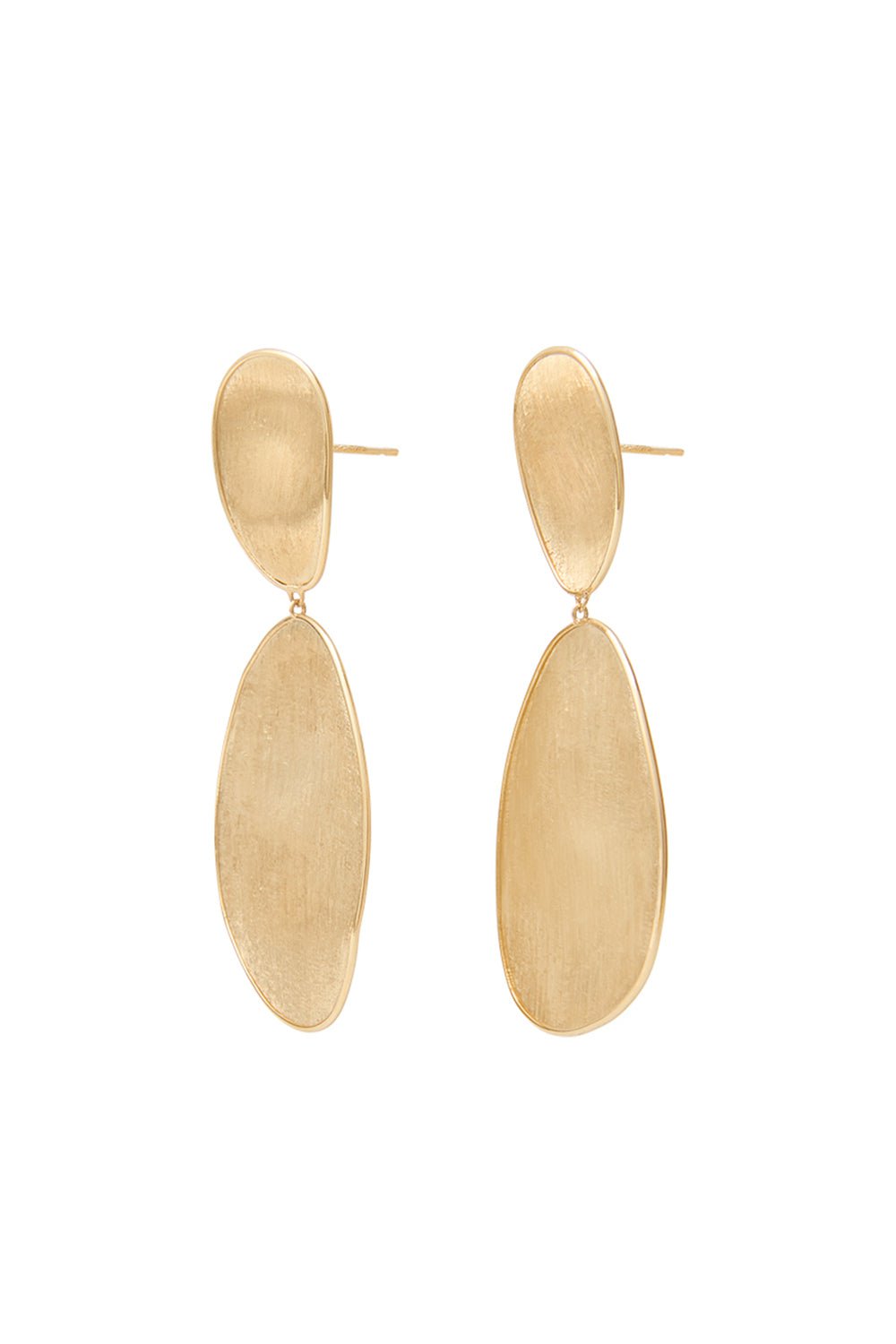 MARCO BICEGO-Elongated Drop Earrings-YELLOW GOLD