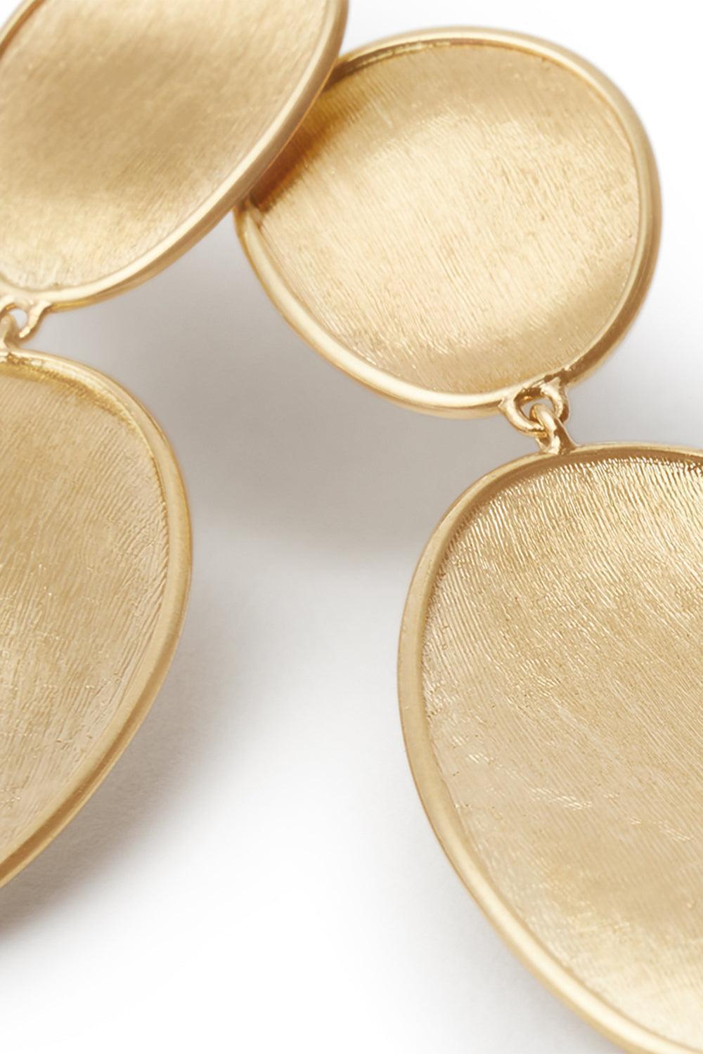 Lunaria Earrings-YELLOW GOLD-JEWELRYFINE JEWELEARRING-MARCO BICEGO