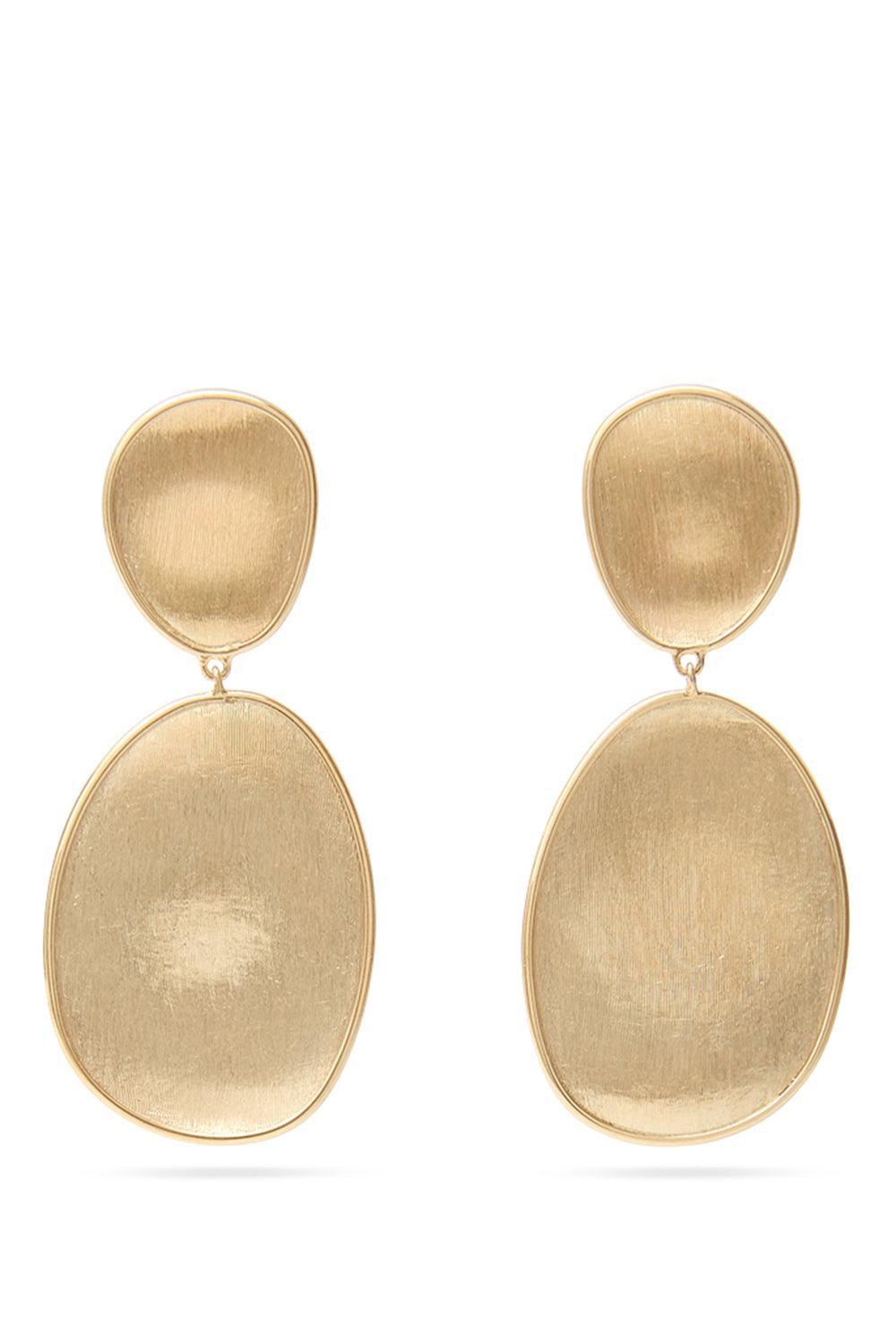 Lunaria Earrings-YELLOW GOLD-JEWELRYFINE JEWELEARRING-MARCO BICEGO