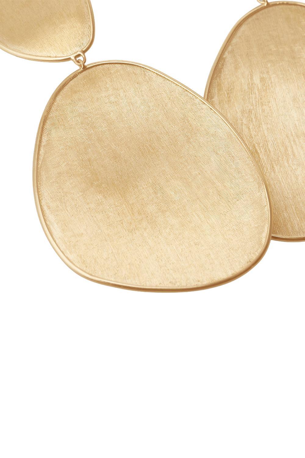 Lunaria Petal Earrings-YELLOW GOLD-JEWELRYFINE JEWELEARRING-MARCO BICEGO
