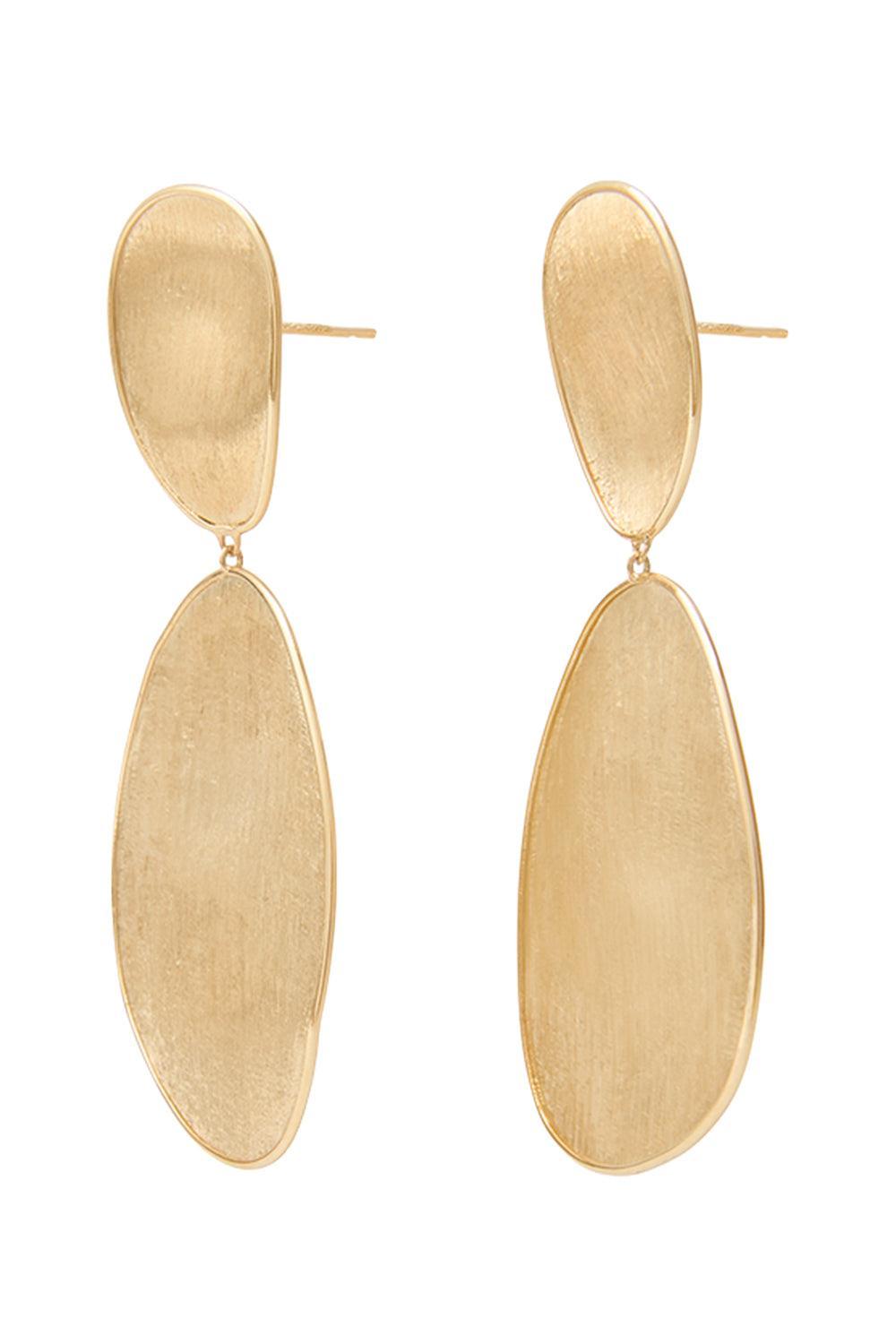 Lunaria Petal Earrings-YELLOW GOLD-JEWELRYFINE JEWELEARRING-MARCO BICEGO