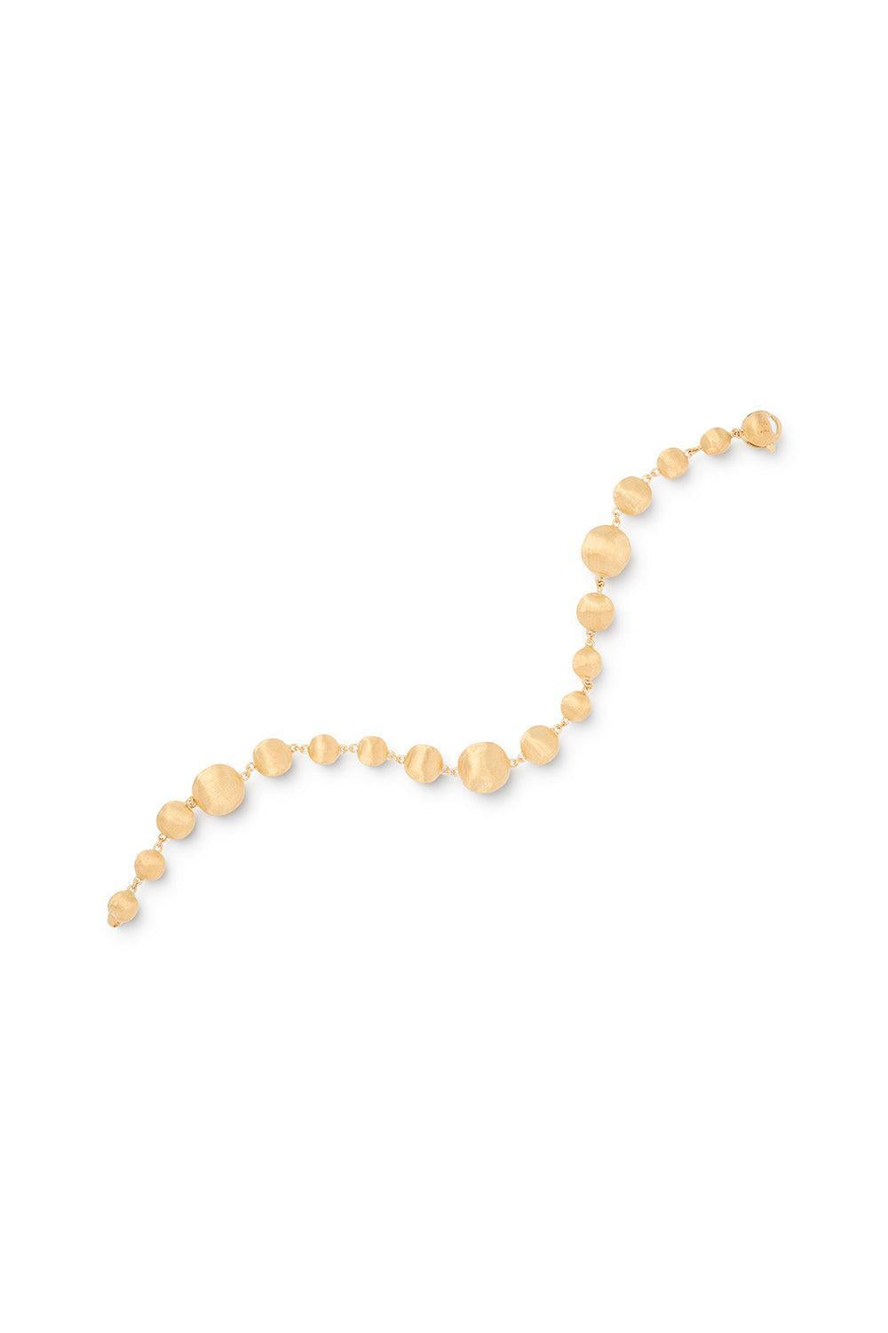 Africa Gold Beaded Necklace-YELLOW GOLD-17-JEWELRYFINE JEWELNECKLACE O-MARCO BICEGO
