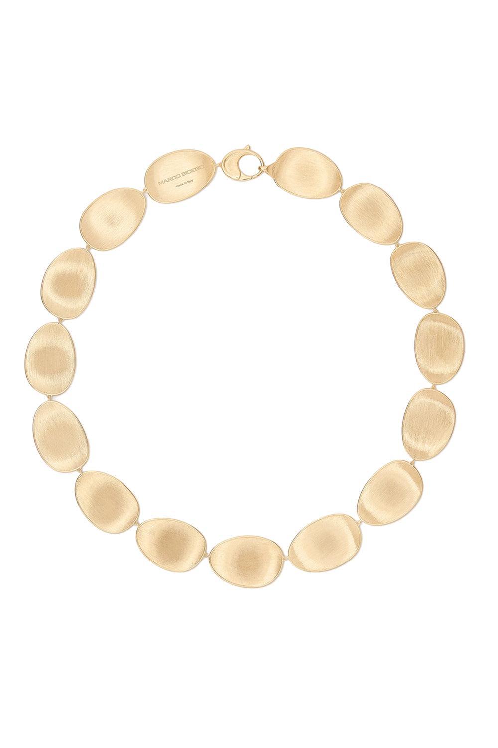 Lunaria Gold Flat Necklace-YELLOW GOLD-17.25-JEWELRYFINE JEWELNECKLACE O-MARCO BICEGO