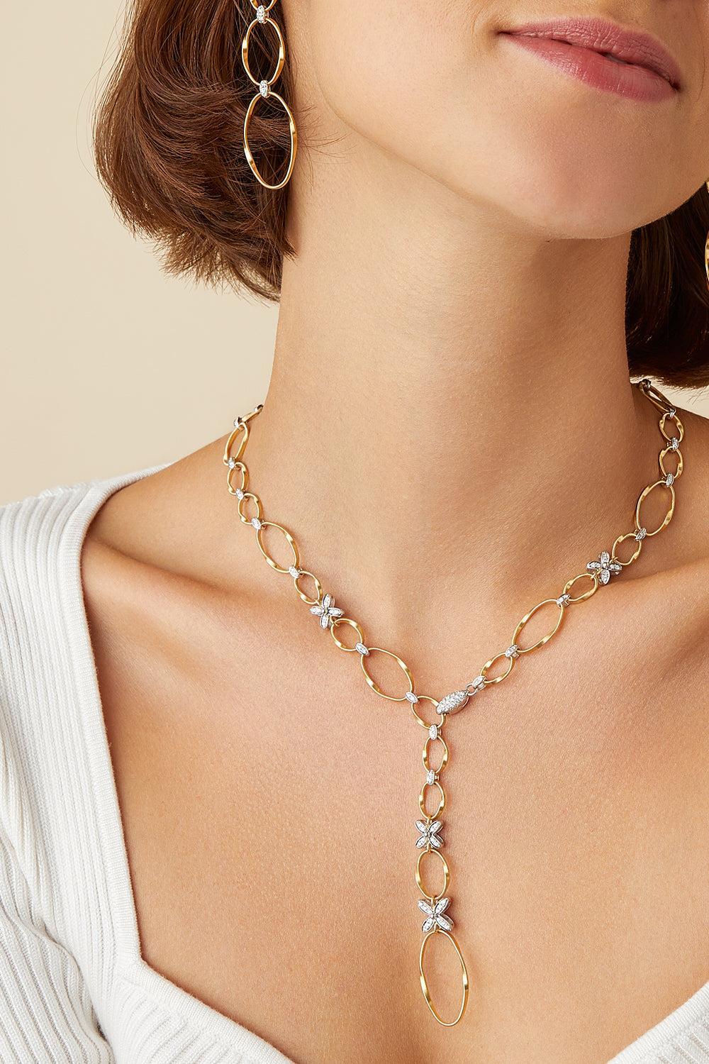 Marrakech Onde Gemstone Necklace-YELLOW GOLD-18-JEWELRYFINE JEWELNECKLACE O-MARCO BICEGO