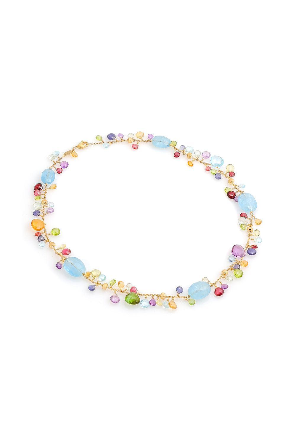 Master Piece Gemstone Necklace-YELLOW GOLD-18-JEWELRYFINE JEWELNECKLACE O-MARCO BICEGO