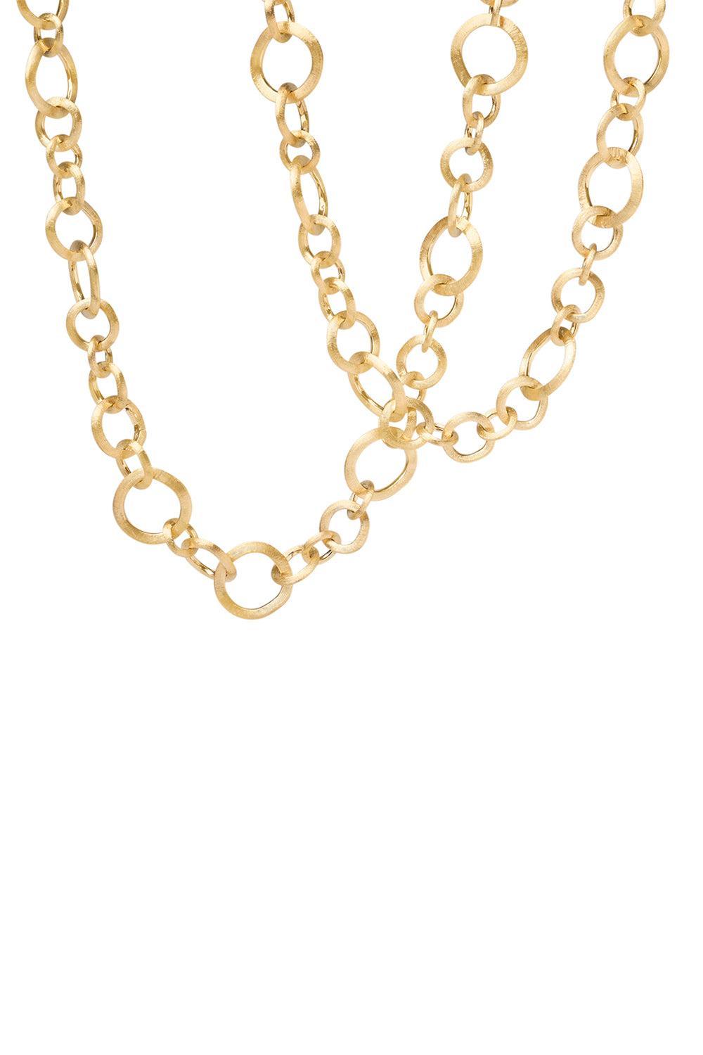 Jaipur Link Necklace-YELLOW GOLD-36-JEWELRYFINE JEWELNECKLACE O-MARCO BICEGO