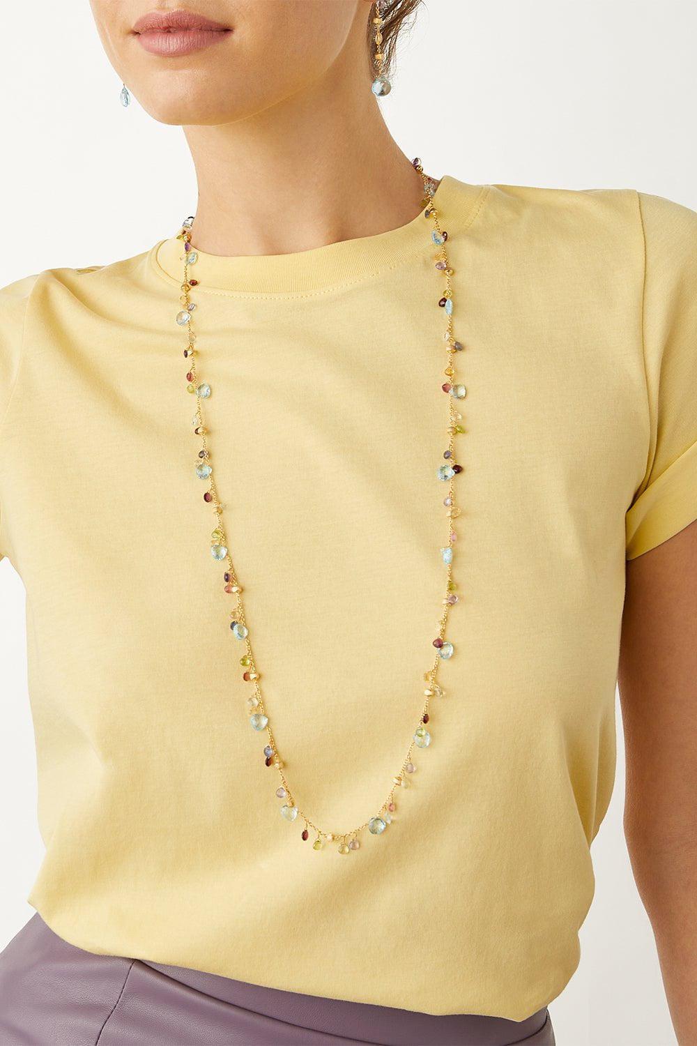 MARCO BICEGO-Paradise Necklace-YELLOW GOLD