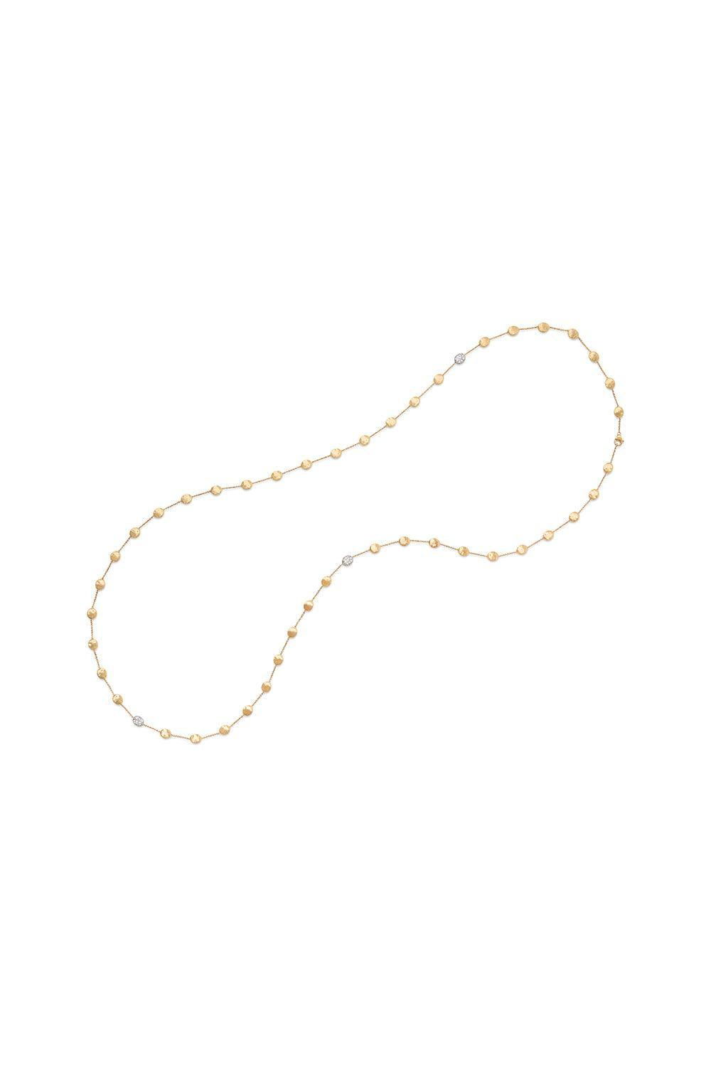 Siviglia Diamond Bead Necklace-YELLOW GOLD-49.5-JEWELRYFINE JEWELNECKLACE O-MARCO BICEGO