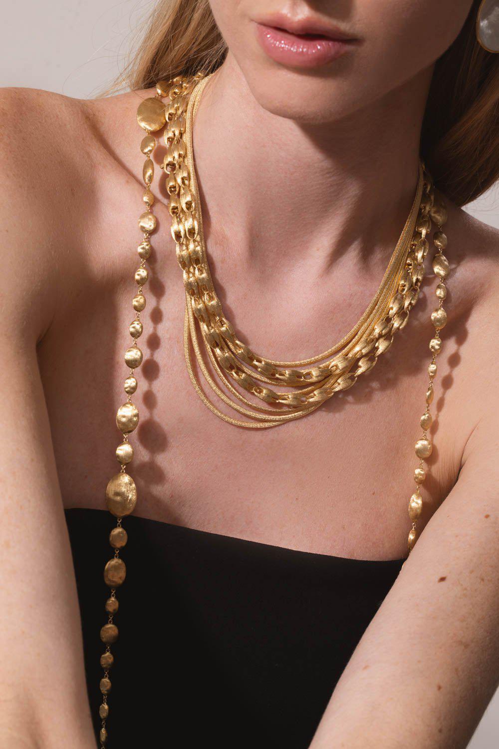 MARCO BICEGO-Gold Siviglia Necklace-YELLOW GOLD