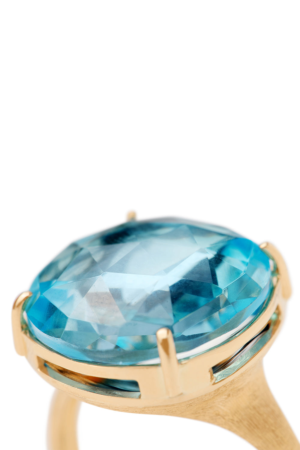  Blue Topaz Solitaire Ring-YELLOW GOLD-7-JEWELRYFINE JEWELRING-MARCO BICEGO 