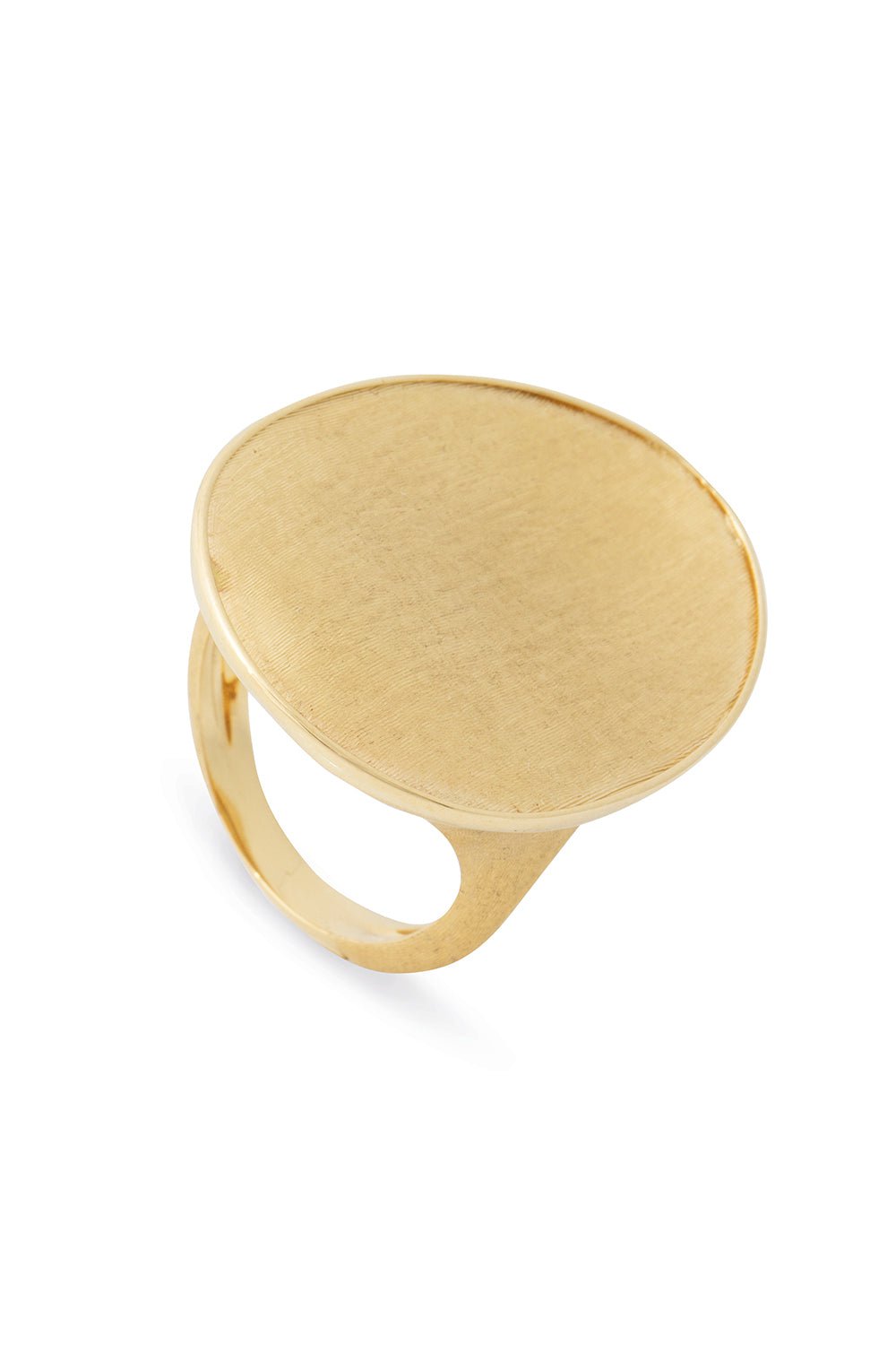 MARCO BICEGO-Shield Lunaria Ring-YELLOW GOLD