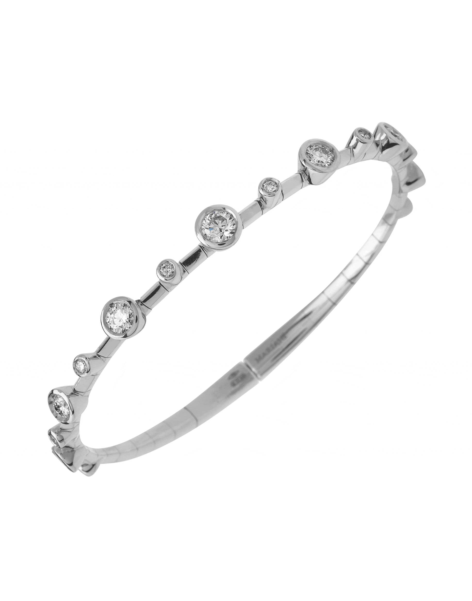 MARIANI-Elettra Diamond Bracelet-WHITE GOLD