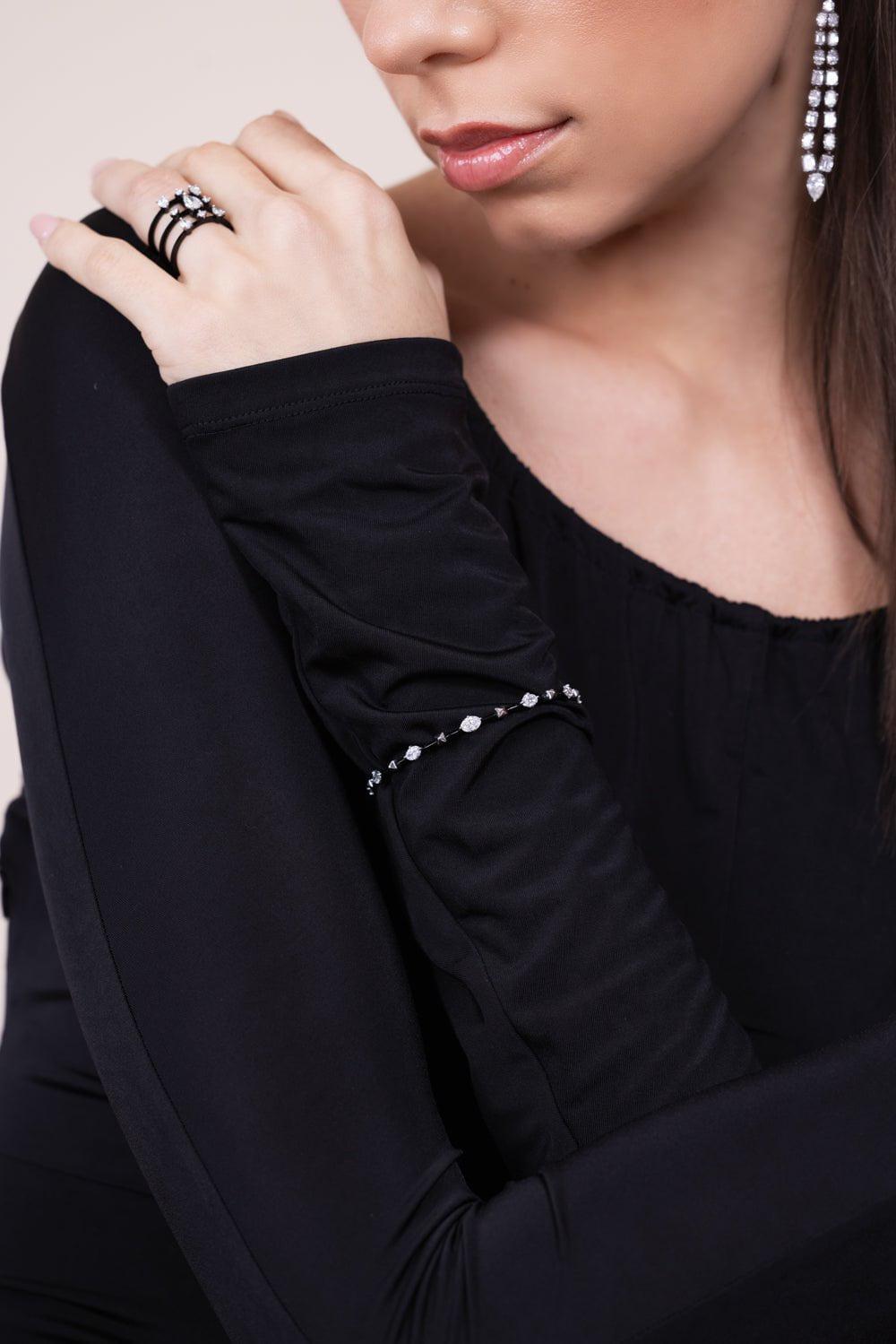 MARIANI-Valentina Bracelet-WHITE GOLD