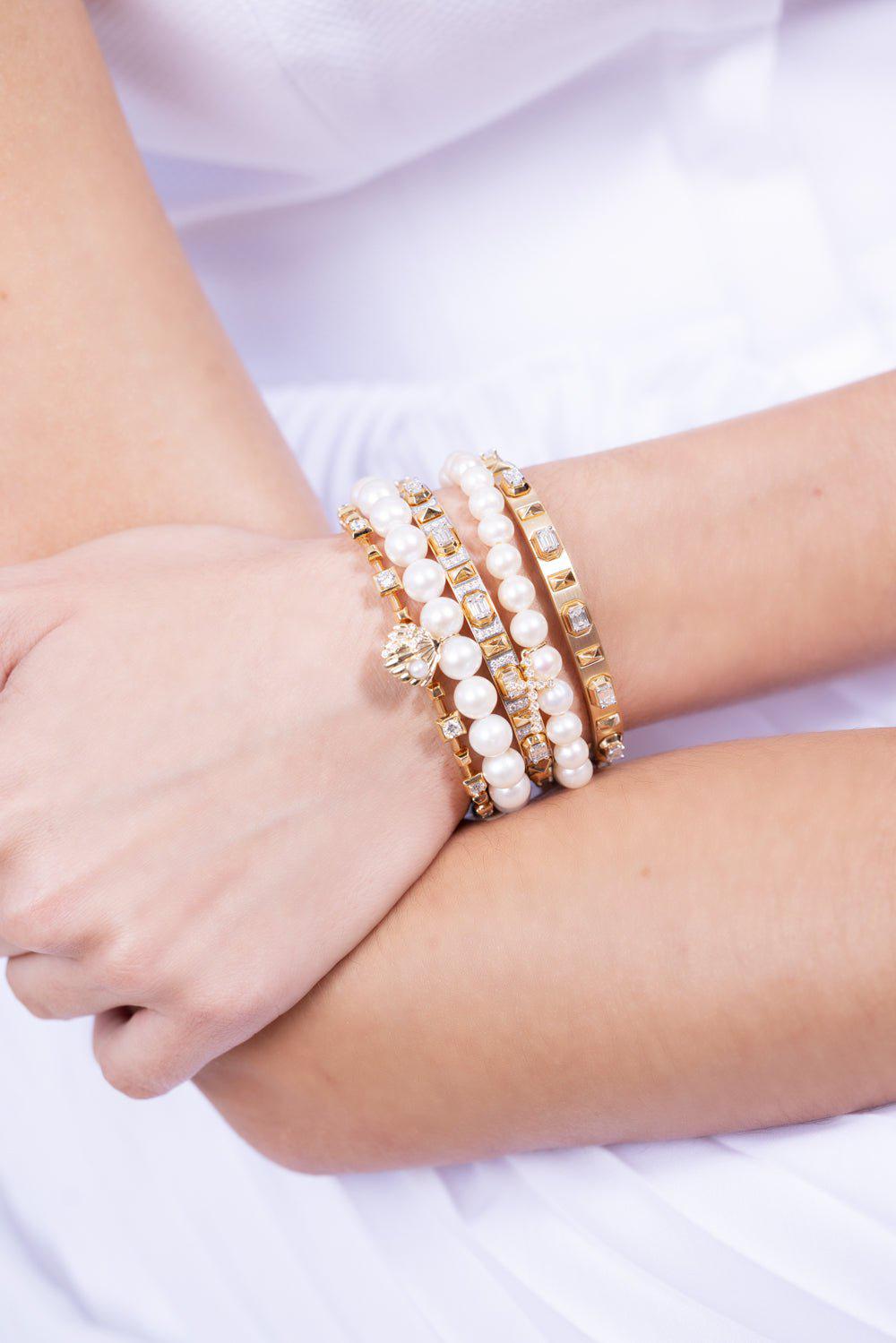 MARIANI-Augusta Bracelet-YELLOW GOLD