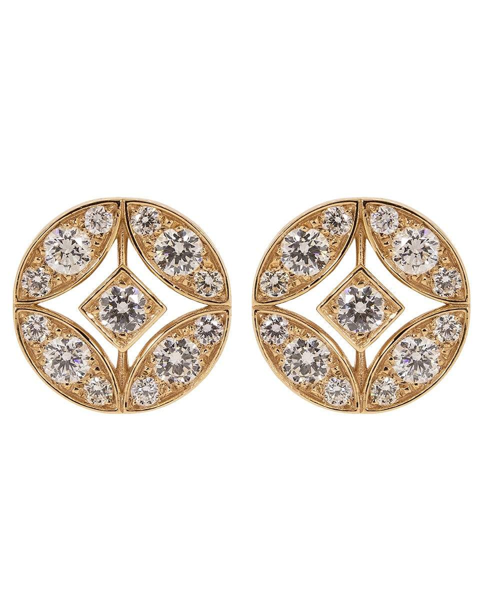 MARIANI-Lucilla Diamond Earrings-ROSE GOLD