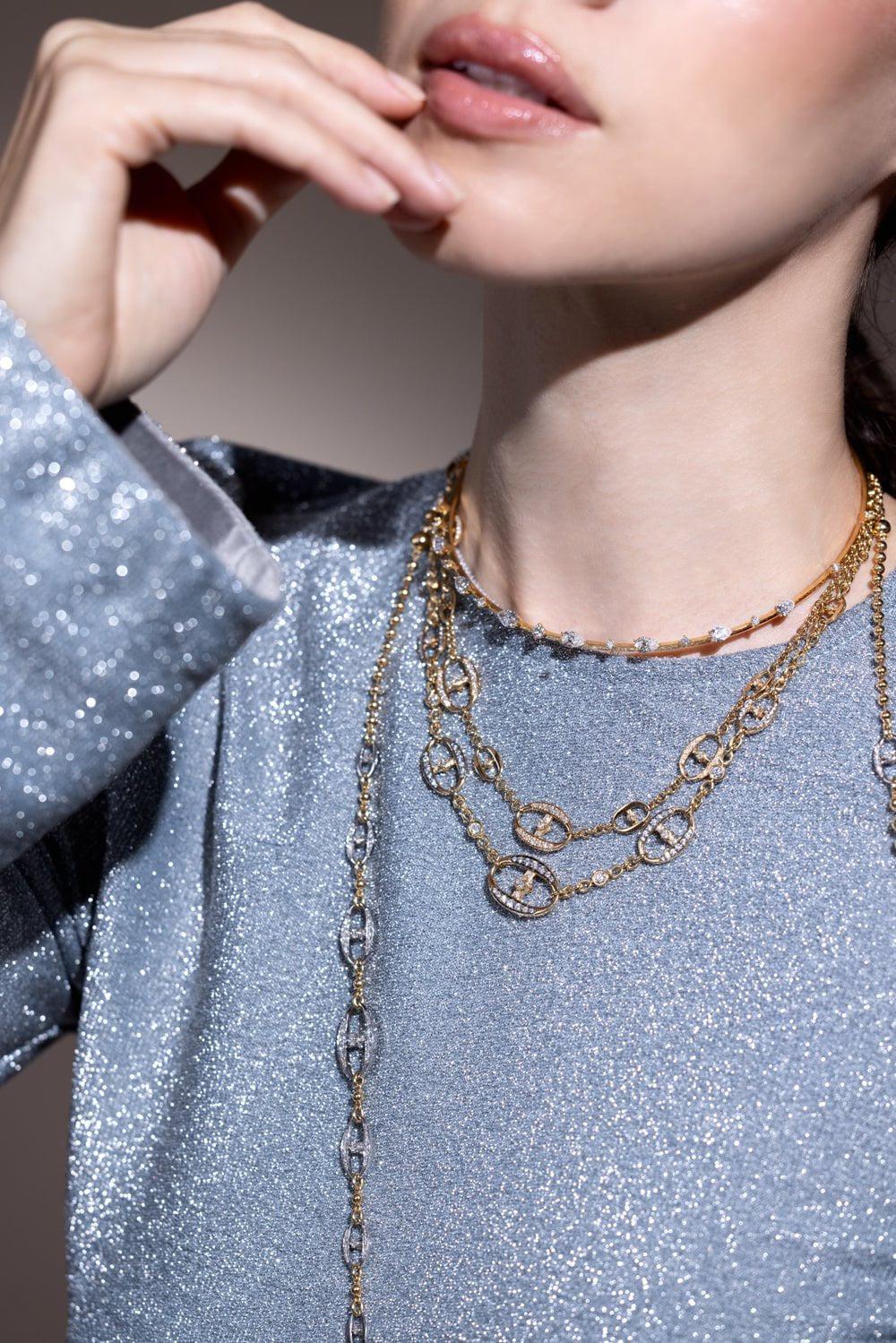 MARIANI-Marina Necklace-YELLOW GOLD