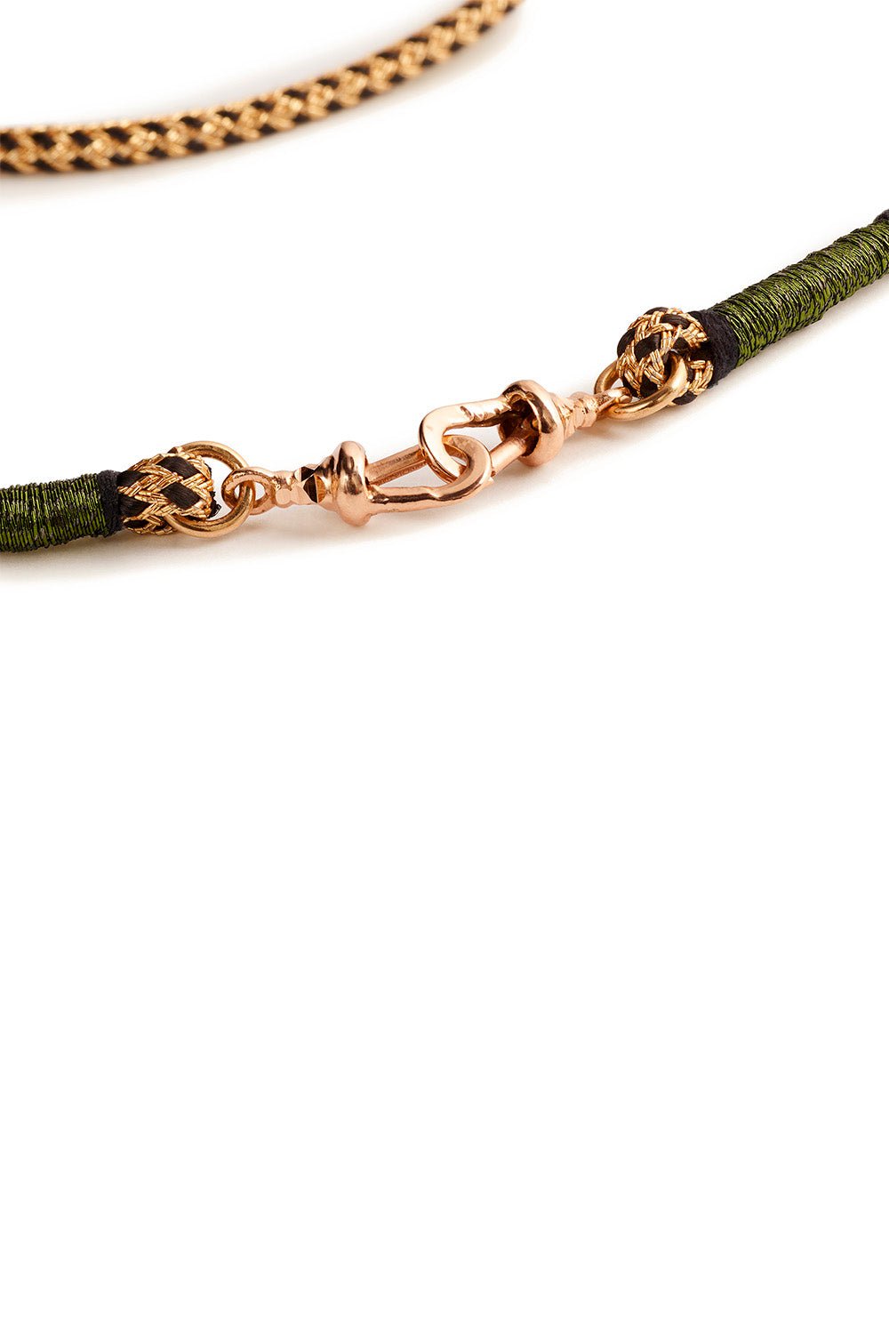 MARIE LICHTENBERG-Corde Rathi Black Gold-ROSE GOLD