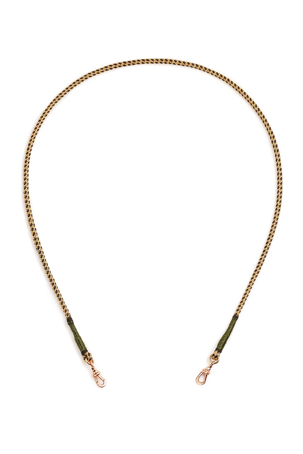 MARIE LICHTENBERG-Corde Rathi Black Gold-ROSE GOLD