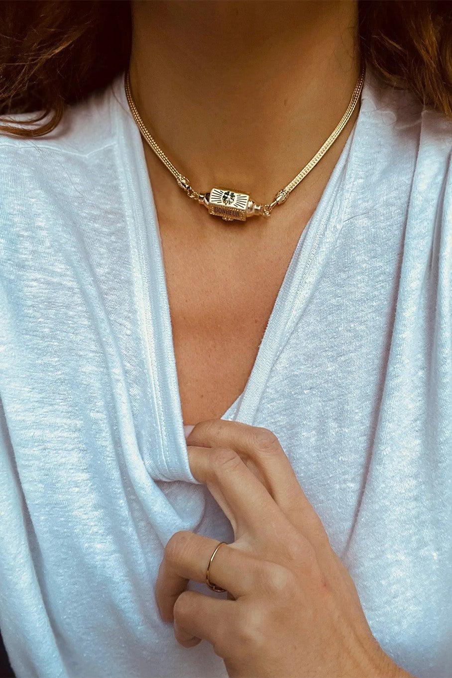 MARIE LICHTENBERG-Indian Chain - 35cm-YELLOW GOLD