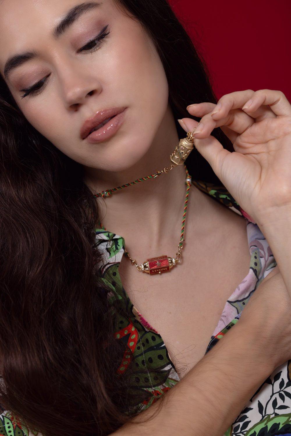 MARIE LICHTENBERG-Mauli Rasta Chain-