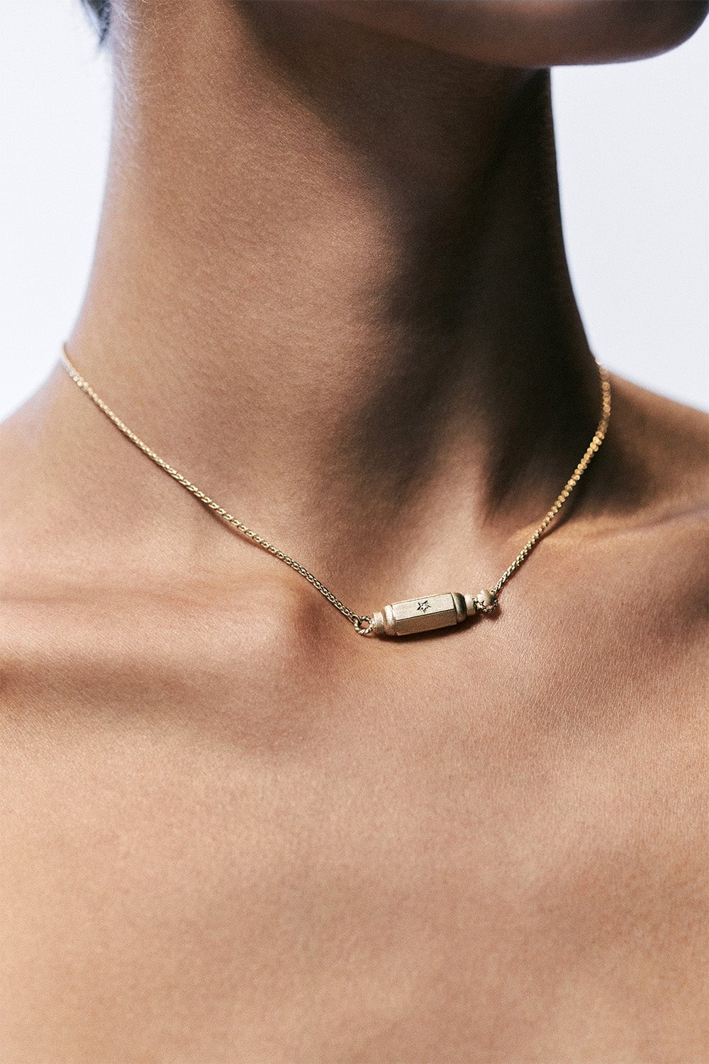 MARIE LICHTENBERG-Micro Coco Locket Necklace-