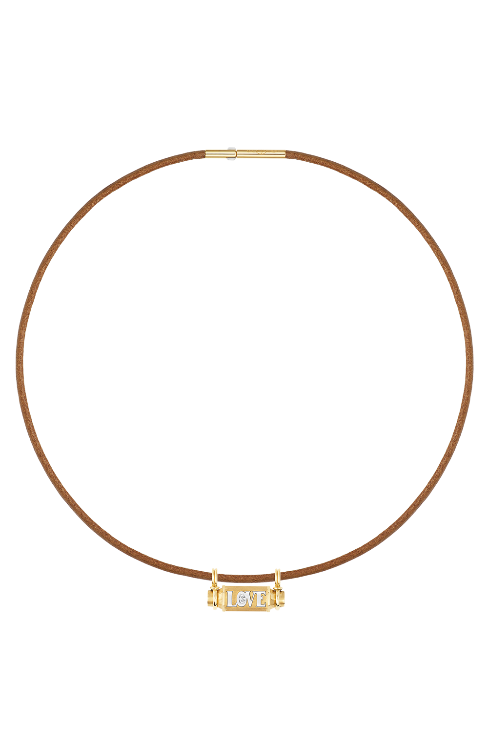 Diamond Love Smash Locket Necklace-YELLOW GOLD-JEWELRYFINE JEWELNECKLACE O-MARIE LICHTENBERG