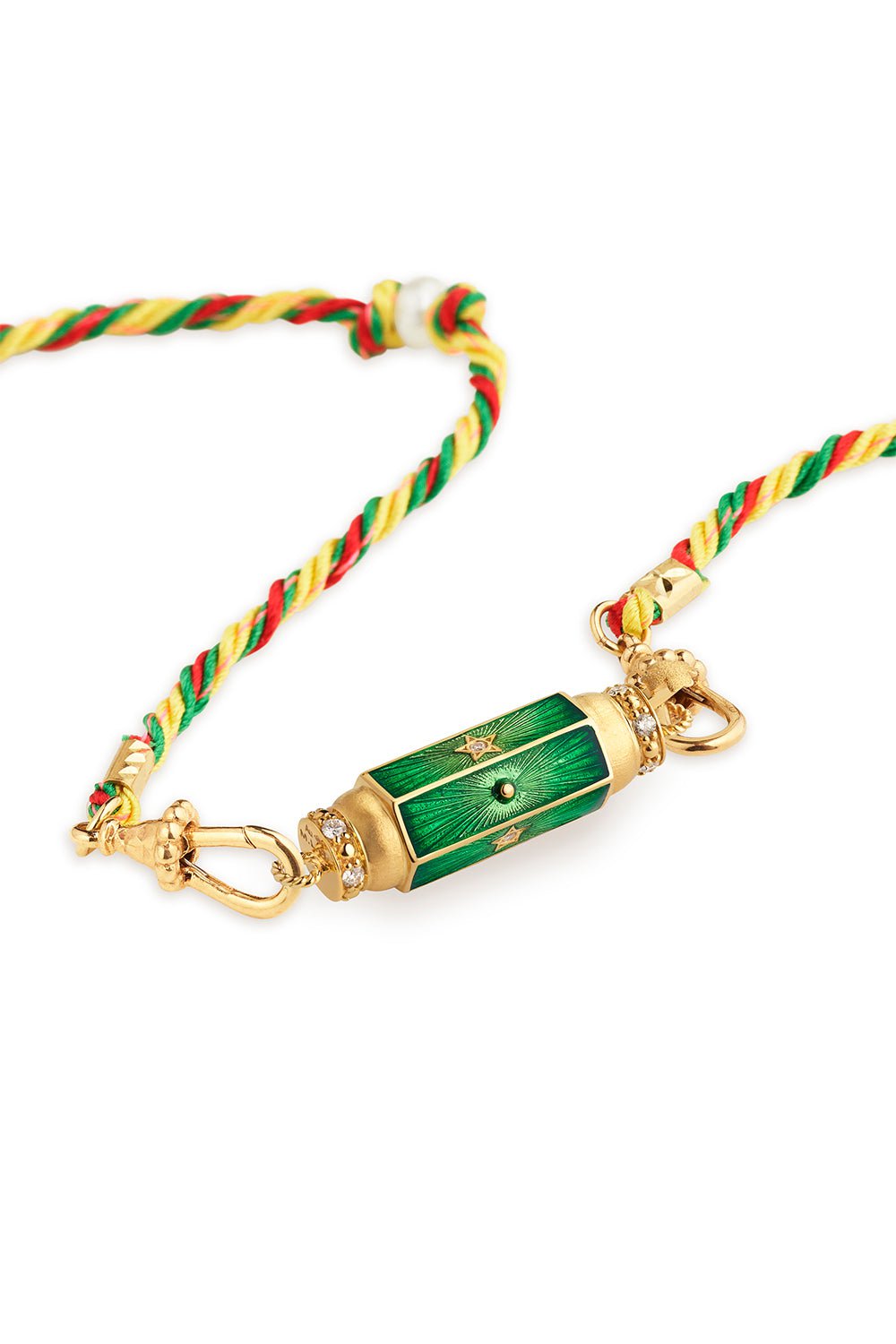 MARIE LICHTENBERG-Green Baby Locket-YELLOW GOLD
