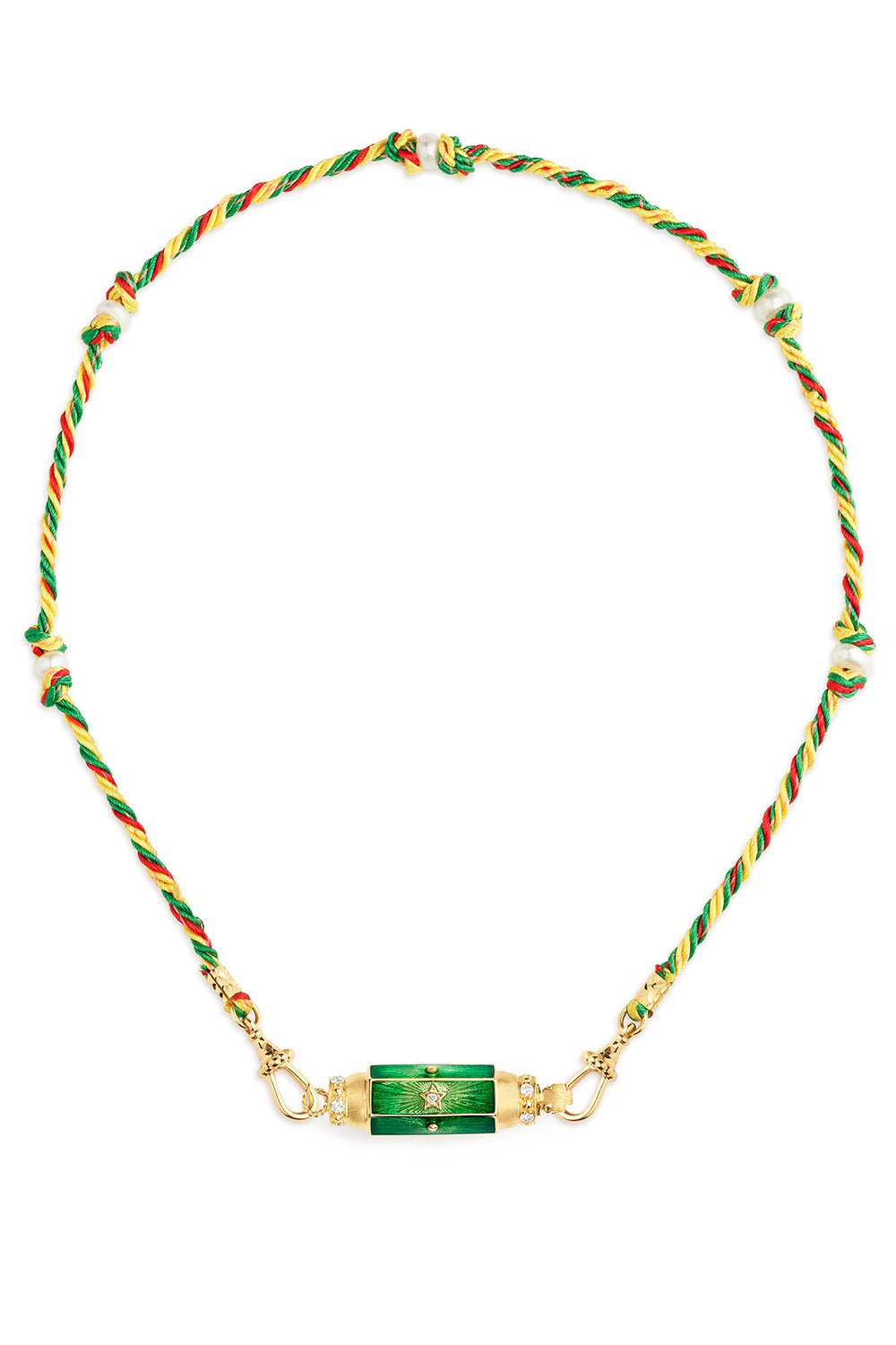 MARIE LICHTENBERG-Green Baby Locket-YELLOW GOLD