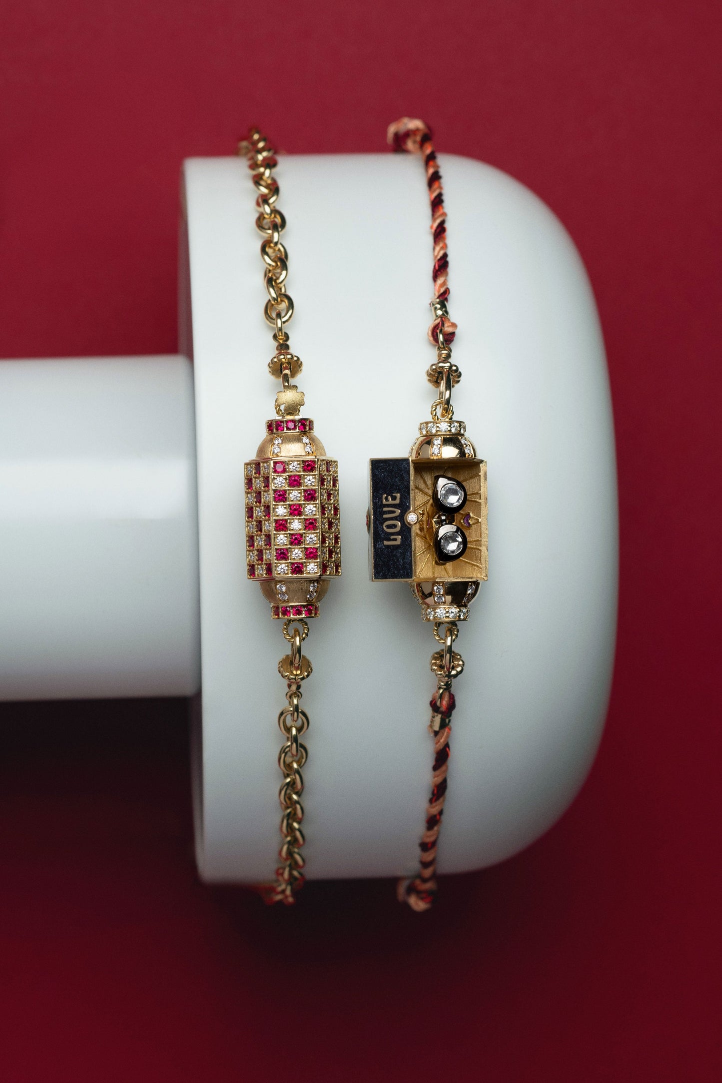 MARIE LICHTENBERG-Love Is Blind Locket Necklace-YELLOW GOLD