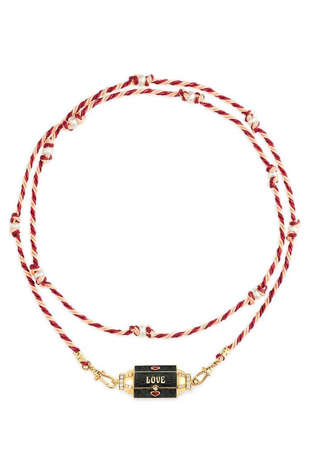 MARIE LICHTENBERG-Love Is Blind Locket Necklace-YELLOW GOLD