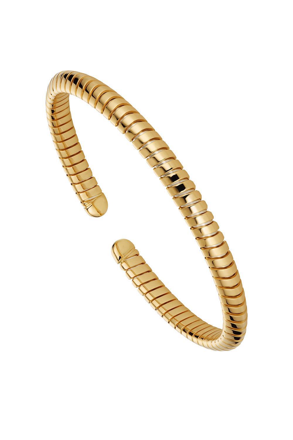 MARINA B-Trisolina Bangle Bracelet-YELLOW GOLD